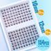 Buy Short Lash Clusters | Wispy C Curl Eyelash Extensions 10-12MM | Natural Looking Cluster Lashes by Geeneiya (154PCS - Buy Online on GoSupps.com
