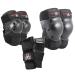 Triple Eight Saver Series Pad Set with Kneesavers, Elbowsavers and Wristsavers, Large, Black