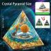 HuiJuKeJi Healing Crystals Virgo Orgonit Pyramid Constellation Gifts - 12 Companion Birthstone & Tiger Eye Stone Crystal Pyramid for Astrology Energy Healing Reiki Chakra Stone 6cm -Virgo - Buy Online on GoSupps.com