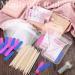 240 Pcs Press on Nail Packaging Set with Mini Nail Files, Cuticle Sticks, Application Cards, Resealable Bags - Pedicure Tools Included - Buy Online on GoSupps.com