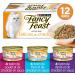 Fancy Feast Wet Cat Food | Elegant Medleys Primavera Variety Pack (12 Pack) + Cheddar Delights Grilled Variety Pack (12 Pack) Primavera Collection Wet Cat Food + Wet Cat Cheddar Food - Buy Online on GoSupps.com