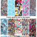 Graffiti Nail Art Foil Stickers - Holographic Transfer Decals for Women & Girls - Buy Online on GoSupps.com