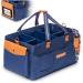 Diaper Caddy With Shoulder Strap & Entertainment Pouch Keeps Baby Still For Diaper Change. Waterproof Diaper Organizer Canvas Fabric Wipe Clean. Diaper Caddy Organizer Multiple Compartments (Blue)