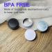 ADHYRO Small Pill Case for Purse - 3 Pack Portable Aluminum Pill Box in Black Silver White | Twist On/Off for Vitamins & Fish Oils - Buy Online on GoSupps.com