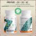 Omega-3 Vegan + D3 & K2 Capsules - 1100mg Algae Oil 600mg DHA 300mg EPA - High Bio-Accessibility & Lab Tested (60 Pieces) - Buy Online on GoSupps.com