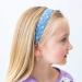 FROG SAC 5 Denim Non Slip Headbands for Girls - Adjustable Elastic Hair Accessories for Kids - Birthday Party Favors - Buy Online on GoSupps.com