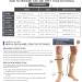 Truform 20-30 mmHg Compression Stockings for Men & Women - Knee High Open Toe Beige 2X-Large 2 Count - Best for Circulation Support & Comfort - Buy Online on GoSupps.com