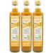 direct&friendly organic mango vinegar condimento balsamico with fruity mango (3 x 500 ml)