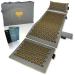 Calm Elephant Original Genuine Premium AkuPressurmatte with pillow xl set contains acupuncture mat loin pillow foot fakirmatte & bag loosens tension supported in hollow cross massage mat