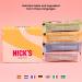Nicks Protein Bar Mix Box - Keto Snack Bars | 4g Net Carbs, 15g Protein, 5g Collagen | Gluten Free & Low Carb Snacks | No Added Sugar (9x50g) - Buy Online on GoSupps.com