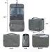 Hanging Toiletry Bag Large Capacity Waterproof Travel Cosmetic Storage Bag - Grey - Buy Online on GoSupps.com