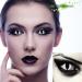 Shop White Cat Eye Halloween Costume Contact Lenses - 1 Pair of Soft Alien Color Lenses for a Spooky Look! - Buy Online on GoSupps.com