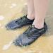 SAGUARO Adult Bathing & Water Shoes - Aqua Beach Shoes for Men & Women - Gray Mesh Size 40 EU - Perfect for Swimming & Outdoor Activities - Buy Online on GoSupps.com
