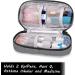 Curmio Cooling Bag for Adrenaline & Insulin | Travel Storage for AUVI-Q EpiPen & Pill Bottles - Gray - Buy Online on GoSupps.com