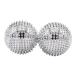 Chi -Enterprise - Two magnetic massage balls - medium |Fascia balls for self -therapeutic acupressure treatmentContents: 2 hedgehog balls in silver 47 mm diameter & 228 acupressure needles silver 47 mm