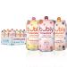 Bubly Bounce Caffeinated Sparkling Water 3 Flavor Variety Pack 12oz Cans 18.0 Count