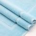Zollner 2 Set Bath Mats 50x70 cm - Suction Soft Washable - Hotel Quality Light Blue with Massage Effect - Ideal for Underfloor Heating - Buy Online on GoSupps.com