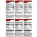 Royal Gelatin Variety Pack of 12 | 2 Box Each - Strawberry  Orange  Lime  Raspberry  Blackberry and Cherry | Bundled with Ballard Jello Shot Recipe Card and Ballard Cold Treats Card - Buy Online on GoSupps.com