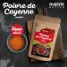 Piment de Cayenne moulu Monte Nativo (250g) - Poudre de Piment de Cayenne - pices aromatiques s ch es avec soin id ales pour Cuisiner et Assaisonner - Ar me et Go t intenses Piment de Cayenne 250 g (Lot de 1) - Buy Online on GoSupps.com