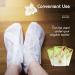 Foot Mask Moisturizing Socks Natural Pedicure Treatment for Silky Feet Hydrating Deeply Moisturizing for Callus Rough Hard Skin Cracked Heel Repair Cream Booties 3 PAIRS - Buy Online on GoSupps.com