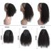 Kinky Curly Ponytail Human Hair Drawstring Ponytail for Black Women 12A Brazilian Virgin Human Hair 4C Curly Ponytail Extension Natural Black 16 Inch 150g 16 Inch Natural Black Kinky Curly Ponytail - Buy Online on GoSupps.com