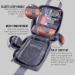 Military Survival First Aid Kit - IFAK Trauma Med Kit for Emergency, Hunting, Camping - Tactical Molle Pouch with Chest Seal for Bleeding Control - Buy Online on GoSupps.com