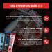 XXL Nutrition High Protein Bar 2.0 - Vanilla Chocolate 20 Pack | Best Protein Snack for Optimal Nutrition - Buy Online on GoSupps.com