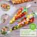 100 Pcs Clear Cone Bags Sweets Cellophane Treat Bag for Baking Candy Cookie Displaying Wrapping Halloween Triangle Goody Bags OPP Treat Bags Sweet Party Gift Bags (13x25) - Buy Online on GoSupps.com