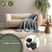 Sinnlein Heating Ceiling Blanket 180x130cm - T V S d GS Certified Electric Blanket with Timer 9 Heat Levels & Washable Design - Cuddly Light Gray - Buy Online on GoSupps.com