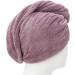 ENETIX Microfiber Hair Towels for Women - Quick-Dry Anti-Frizz 2-Piece Set (Mauve) | Super Absorbent 25x70 cm Hair Turbans - Buy Online on GoSupps.com