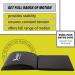 Solofit Ab Exercise Mat for Full Range Motion Ab Workouts - Lower Back & Lumbar Support, Stretches Ab Muscles | Core Trainer Pad with Tailbone Support - Buy Online on GoSupps.com
