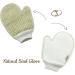 Bath Exfoliating Shower Gloves Set - 3 Scrubber Mitts for Dead Skin Removal & Soft Body, Bamboo Loofah, Sisal & Jute - Back, Neck, Face Use - Buy Online on GoSupps.com