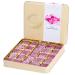 Rose Turkish Delight Flavour Lokum Dessert Gourmet Gift Box Tin 500g Approx 26 Pieces Chateau De Mediterranean