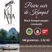 Khla - Organic Kampot Black Pepper - Peppercorns 100g - Traditional Palm Leaf Gift Box - Grand Cru Rare - Ingr - Buy Online on GoSupps.com