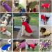BEAUTYZOO Dog Fleece Vest Sweater Winter Jacket with D-Ring Leash | XS Red - Buy Online on GoSupps.com