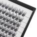 Dedila 110PCS Soft False Eyelashes Cluster 18mm D Curl Natural Look - Lightweight 3D DIY Extensions - Buy Online on GoSupps.com