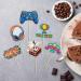 Gyufise 36Pcs Video Game Cupcake Toppers Game On Controllers Cupcake Picks GamePad Cake Decorations for Game Theme Baby Shower Kids Boys Girls Birthday Anniversary Party Decorations Supplies - Buy Online on GoSupps.com
