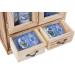 Buy BRUBAKER Cosmetics Bath and Care Set - Blueberry in Wooden Cabinet | International Shipping Available - Buy Online on GoSupps.com