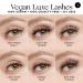 Velour Vegan Luxe Eyelashes - Lightweight and Reusable Natural False Lashes | Handmade Fake Lash Extensions - 100% Vegan Mink | Soft, Comfortable, and Suitable for All Eye Shapes - Buy Online on GoSupps.com