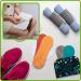 Organic Cotton Storage Bags 3-Pack | Eco-Friendly for Panty Liners Bandages Makeup Pads & More - Buy Online on GoSupps.com