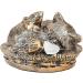 Urns UK Hand Crafted Design Funeral Cremation Ashes Cat Urn Angel Wings Antique Bronze - Buy Online on GoSupps.com