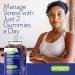 Extra Strength Ashwagandha Gummies 2200mg with Ginseng & Lemon Balm for Anxiety Relief - Vegan Sleep Aid & Stress Support Gummy Chews - Buy Online on GoSupps.com