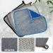 Juexica 8 Pcs Exfoliating Washcloths - Dual Sided Bath Washcloth for Men - 9.8 Inch Face and Body Scrubber - 4 Colors - Buy Online on GoSupps.com
