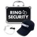 THE RING LEGEND Ring Security Ring Bearer Briefcase, Hat, and Earpiece - Kids/Youth Size Cap - Wedding Ring Security Case for Kids - Special Agent Ring Bearer Box for Boys Security