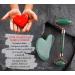 Luxury Jade Roller & Gua Sha Set - Grade A Aventurine Facial Massager for Anti-Aging & Wrinkles - Beauty & Wishes - Buy Online on GoSupps.com