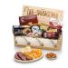 Dan the Sausageman's Favorite Gourmet Gift Basket Featuring Smoked Summer Sausage, Savory Seabear Salmon, Wisconsin Cheese, Sweet Hot Mustard, and Repurpose Wood Pine Crate