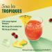 Teisseire Tropical Syrup Exotic Fruits for Refreshing Drinks Cocktails Recyclable Bottle 3x60cl - Buy Online on GoSupps.com