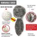 Hyper Pet Doggie Tail Interactive Plush Toy (Wiggles, Vibrates & Barks) - Interactive, Squeaky & Funny Dog Toy - Grey - Buy Online on GoSupps.com