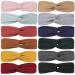 12 Pcs Meartchy Boho Headbands for Women  Womens Bandeau Headbands Beach Headbands  Head Bands Women Hair  Floral Vintage Twisted Criss Cross Elastic Head Wrap Hair Accessories