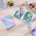 Basumee Small Photo Album 15x10CM - Holds 52 Photos, Ideal for Baby Kids Birthday, Family Anniversary - Purple Blue, 2 Pcs - Buy Online on GoSupps.com